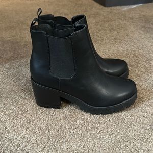 Black booties